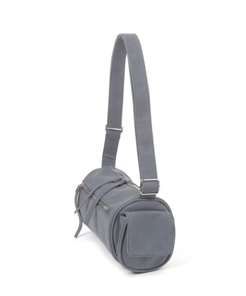 LAKOLE（ラコレ）の「アソートZIPバレルワンショルダーバッグ / 604685（ショルダーバッグ・レディース・ブラック/ライトブルー/オフホワイト・FREE）」の4枚目の写真