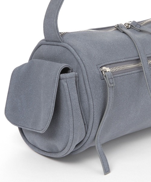 LAKOLE（ラコレ）の「アソートZIPバレルワンショルダーバッグ / 604685（ショルダーバッグ・レディース・ブラック/ライトブルー/オフホワイト・FREE）」の7枚目の写真