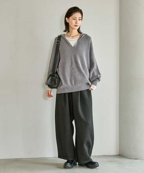 LAKOLE（ラコレ）の「アソートZIPバレルワンショルダーバッグ / 604685（ショルダーバッグ・レディース・ブラック/ライトブルー/オフホワイト・FREE）」の18枚目の写真