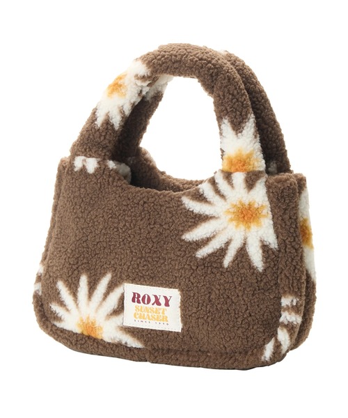 ROXY(ロキシー)の「ALL DAY MINI BAG/ロキシーボアミニトートバッグ(トートバッグ・レディース・ブラウン/ナチュラル/ブルー・FREE)」の2枚目の写真