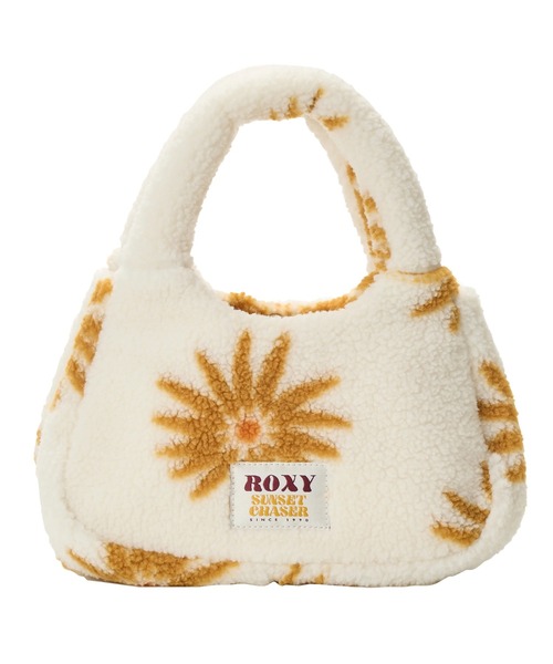 ROXY(ロキシー)の「ALL DAY MINI BAG/ロキシーボアミニトートバッグ(トートバッグ・レディース・ブラウン/ナチュラル/ブルー・FREE)」の8枚目の写真