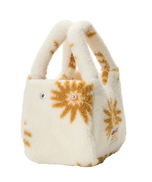 ROXY(ロキシー)の「ALL DAY MINI BAG/ロキシーボアミニトートバッグ(トートバッグ・レディース・ブラウン/ナチュラル/ブルー・FREE)」の12枚目の写真