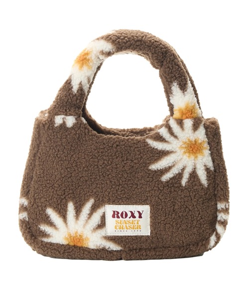 ROXY(ロキシー)の「ALL DAY MINI BAG/ロキシーボアミニトートバッグ(トートバッグ・レディース・ブラウン/ナチュラル/ブルー・FREE)」の4枚目の写真