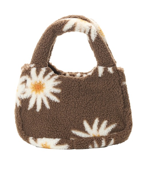 ROXY(ロキシー)の「ALL DAY MINI BAG/ロキシーボアミニトートバッグ(トートバッグ・レディース・ブラウン/ナチュラル/ブルー・FREE)」の5枚目の写真