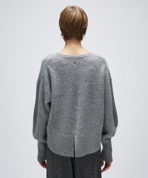 cloenc（クロエンス）の「フォックスブレンドクルーニット（ニット/セーター・レディース・グレー系その他7/ホワイト系9/ピンク系1・02）」の17枚目の写真