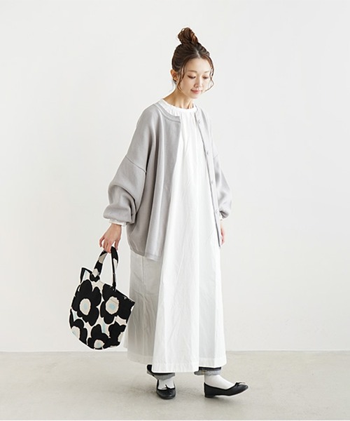 ウエハースニットワイドカーディガン（カーディガン/ボレロ