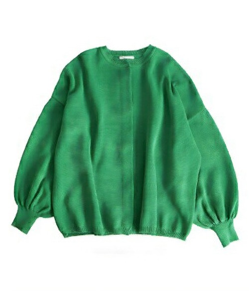 ウエハースニットワイドカーディガン（カーディガン/ボレロ