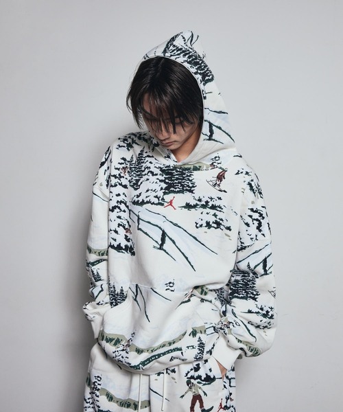 JORDAN BRAND(ジョーダンブランド)の「《セットアップ対応商品》ジョーダン ブルックリン フリース メンズ プルオーバー パーカー / Jordan Brooklyn Fleece Men's Pullover Hoodie HV1050-133 Sail(パーカー・メンズ・クリーム・2XL/XL/L/M/S)」の2枚目の写真