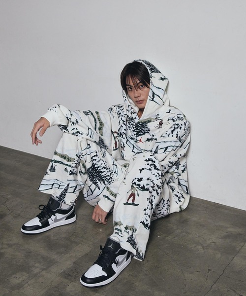 JORDAN BRAND(ジョーダンブランド)の「《セットアップ対応商品》ジョーダン ブルックリン フリース メンズ プルオーバー パーカー / Jordan Brooklyn Fleece Men's Pullover Hoodie HV1050-133 Sail(パーカー・メンズ・クリーム・2XL/XL/L/M/S)」の4枚目の写真