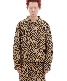 ARCHIVE BOLD（アーカイブボールド）の「ZEBRA TWILL JACKET (BROWN)（デニムジャケット）」