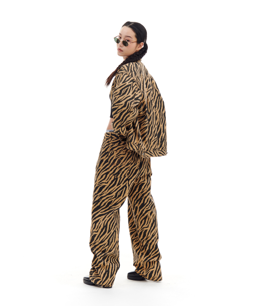 ARCHIVE BOLD(アーカイブボールド)の「ZEBRA TWILL JACKET (BROWN)(デニムジャケット・メンズ・その他・LARGE/MEDIUM)」の6枚目の写真