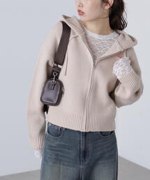 FREE'S MART | ◆ジップニットパーカー(ニット/セーター)