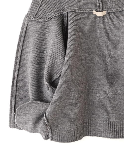 FREE'S MART(フリーズマート)の「◆ジップニットパーカー(ニット/セーター・レディース・グレー/ブラウン/ベージュ・FREE)」の15枚目の写真