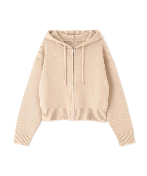 FREE'S MART(フリーズマート)の「◆ジップニットパーカー(ニット/セーター・レディース・グレー/ブラウン/ベージュ・FREE)」の17枚目の写真