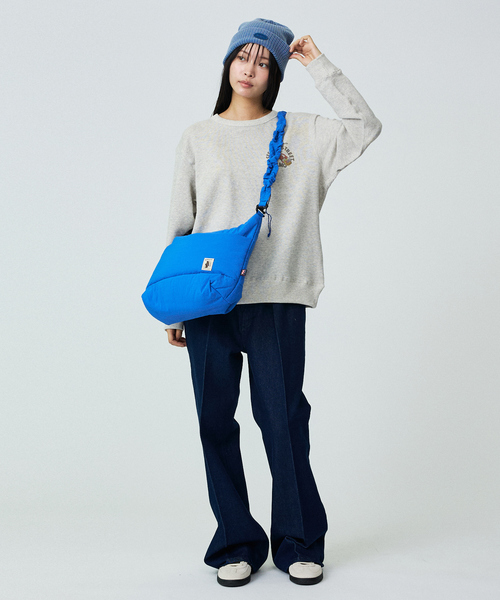 COBMASTER（コブマスター）の「【COBMASTER/コブマスター】PADDED-MUFFIN SEAGUL SHOULDER/パデットバッグ/ユニセックス【WEB限定】（ショルダーバッグ・メンズ・ブルー/ブラック/オレンジ/イエロー/ライトベージュ・フリー）」の9枚目の写真