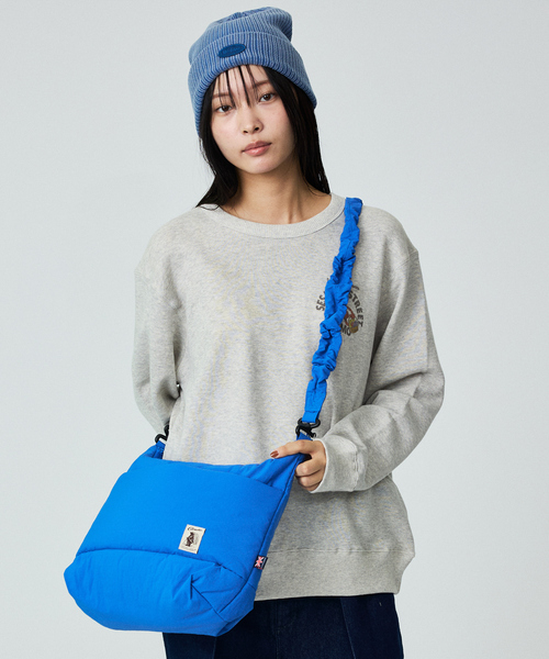 COBMASTER（コブマスター）の「【COBMASTER/コブマスター】PADDED-MUFFIN SEAGUL SHOULDER/パデットバッグ/ユニセックス【WEB限定】（ショルダーバッグ・メンズ・ブルー/ブラック/オレンジ/イエロー/ライトベージュ・フリー）」の10枚目の写真