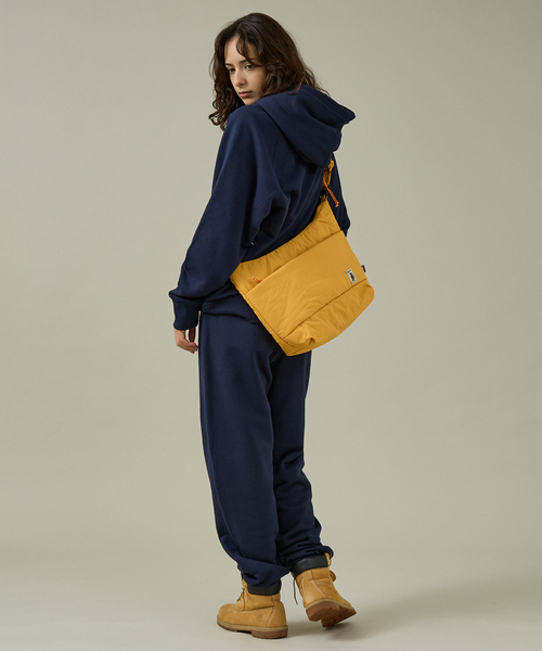 COBMASTER（コブマスター）の「【COBMASTER/コブマスター】PADDED-MUFFIN SEAGUL SHOULDER/パデットバッグ/ユニセックス【WEB限定】（ショルダーバッグ・メンズ・ブルー/ブラック/オレンジ/イエロー/ライトベージュ・フリー）」の14枚目の写真