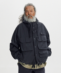 FRIZMWORKS（フリズムワークス）の「WADING HOODED PARKA _ BLACK（その他アウター）」