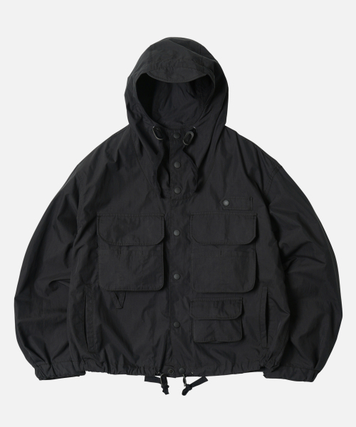 FRIZMWORKS（フリズムワークス）の「WADING HOODED PARKA _ BLACK（その他アウター・メンズ・その他・SMALL/MEDIUM/LARGE/X-LARGE）」の2枚目の写真