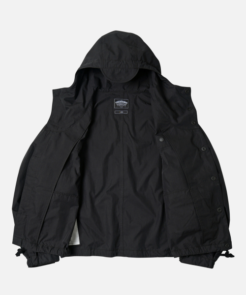 FRIZMWORKS（フリズムワークス）の「WADING HOODED PARKA _ BLACK（その他アウター・メンズ・その他・SMALL/MEDIUM/LARGE/X-LARGE）」の3枚目の写真