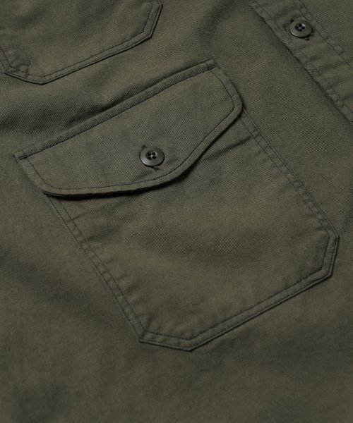FRIZMWORKS(フリズムワークス)の「TWILL UTILITY POCKET SHIRT JACKET _ OLIVE(シャツ/ブラウス・メンズ・その他・MEDIUM/LARGE/X-LARGE)」の6枚目の写真