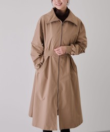 Jayro（ジャイロ）の「ウエスト切替ジップアップロングコート（その他アウター）」