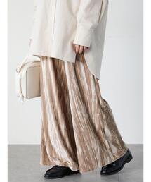 Lugnoncure | クラッシュベロアイージーパンツ(その他パンツ)