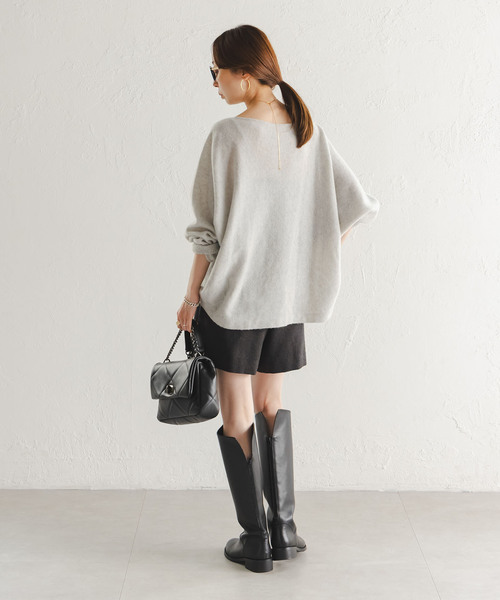 追加3》ファインウールドルマンプルオーバー（ニット/セーター