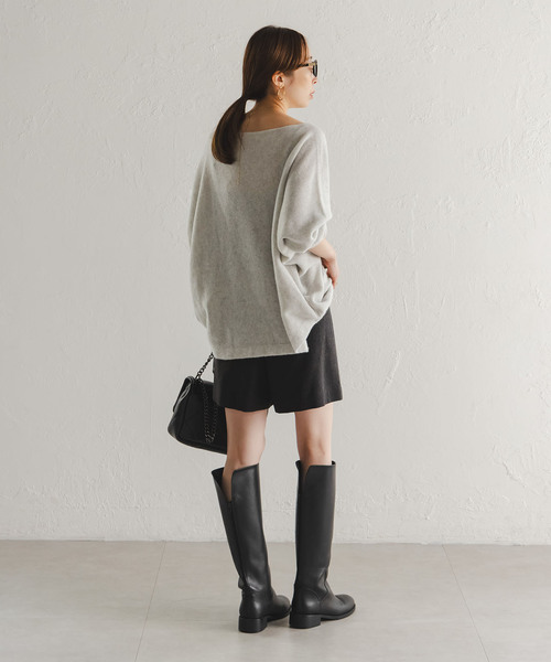 追加3》ファインウールドルマンプルオーバー（ニット/セーター