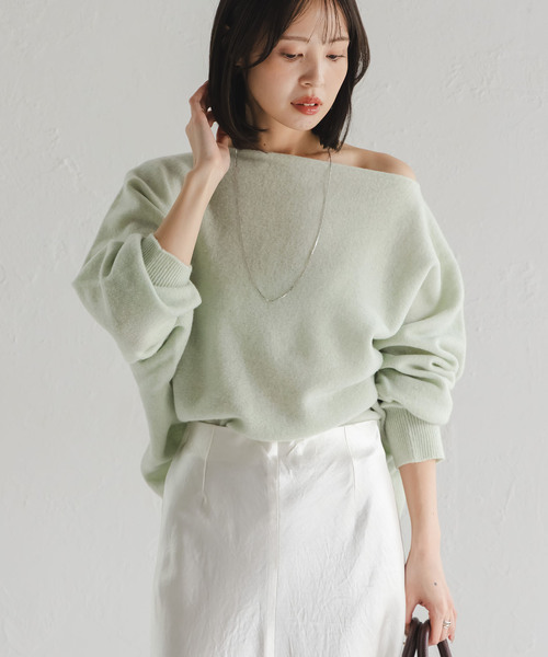 追加3》ファインウールドルマンプルオーバー（ニット/セーター