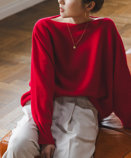 追加3》ファインウールドルマンプルオーバー（ニット/セーター