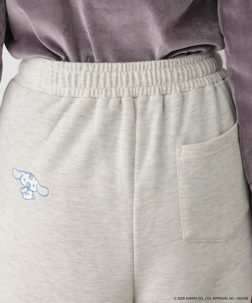 FOUND GOOD（ファウンドグッド）の「【サンリオキャラクターズ】裏毛パンツ/31045190（その他パンツ・レディース・グレー系5/アイボリー/グレー系/ホワイト系7/グレー系8/グレー系6・L/M/S）」の12枚目の写真