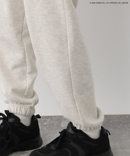 FOUND GOOD（ファウンドグッド）の「【サンリオキャラクターズ】裏毛パンツ/31045190（その他パンツ・レディース・グレー系5/アイボリー/グレー系/ホワイト系7/グレー系8/グレー系6・L/M/S）」の16枚目の写真