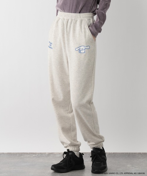 FOUND GOOD（ファウンドグッド）の「【サンリオキャラクターズ】裏毛パンツ/31045190（その他パンツ・レディース・グレー系5/アイボリー/グレー系/ホワイト系7/グレー系8/グレー系6・L/M/S）」の7枚目の写真