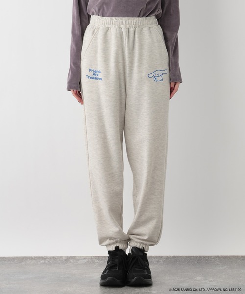 FOUND GOOD（ファウンドグッド）の「【サンリオキャラクターズ】裏毛パンツ/31045190（その他パンツ・レディース・グレー系5/アイボリー/グレー系/ホワイト系7/グレー系8/グレー系6・L/M/S）」の9枚目の写真