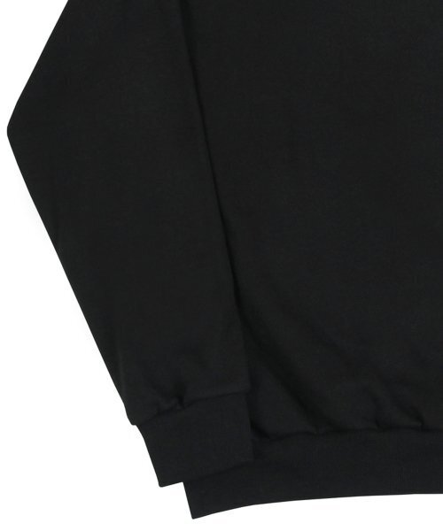 GRAVER（グレーバー）の「[UNISEX]ダックフラワー刺繍スマイルマンツーマン_ブラック（スウェット・レディース・ブラック・LARGE/MEDIUM/SMALL）」の5枚目の写真