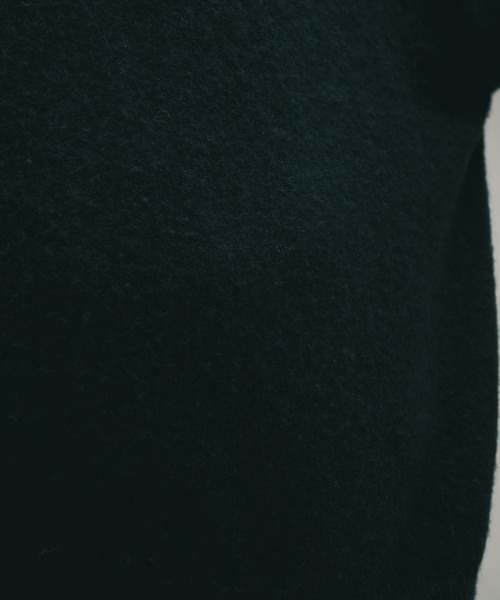 Adoon plain(アドーンプレーン)の「SHALLOW V-NECK WOOL BLEND MELANG KNIT / 浅Vネックウールブレンドメランジニット(ニット/セーター・メンズ・グリーン/ブラウン/ブルー/チャコールグレー・MEDIUM/LARGE)」の16枚目の写真