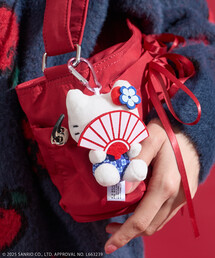 FREAK'S STORE（フリークスストア）の「SANRIO/サンリオ 「HELLO KITTY」かくれんぼ 扇子 キーチャーム（キーホルダー・キッズ）」