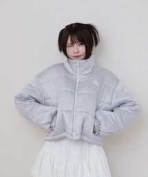 rumnel:（ルムネル）の「ハートキルティングショートジャケット / heart quilting short jacket（ブルゾン）」