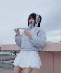rumnel:（ルムネル）の「ハートキルティングショートジャケット / heart quilting short jacket（ブルゾン）」