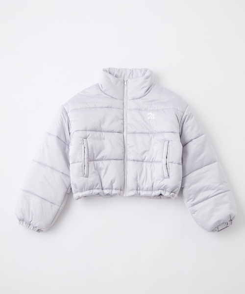 rumnel:(ルムネル)の「ハートキルティングショートジャケット / heart quilting short jacket(ブルゾン・レディース・ブラック/シルバー・FREE)」の6枚目の写真