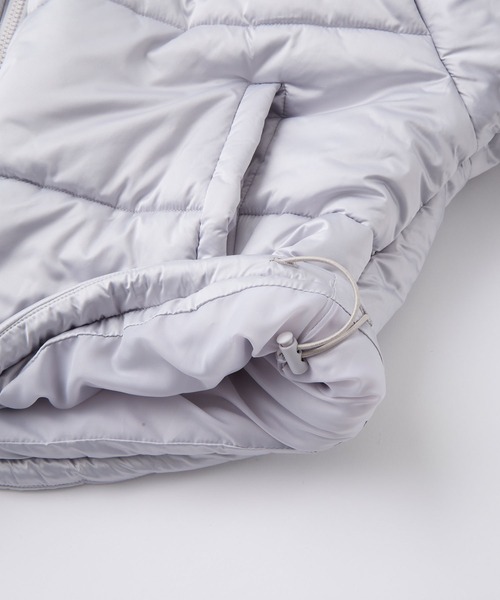 rumnel:(ルムネル)の「ハートキルティングショートジャケット / heart quilting short jacket(ブルゾン・レディース・ブラック/シルバー・FREE)」の8枚目の写真