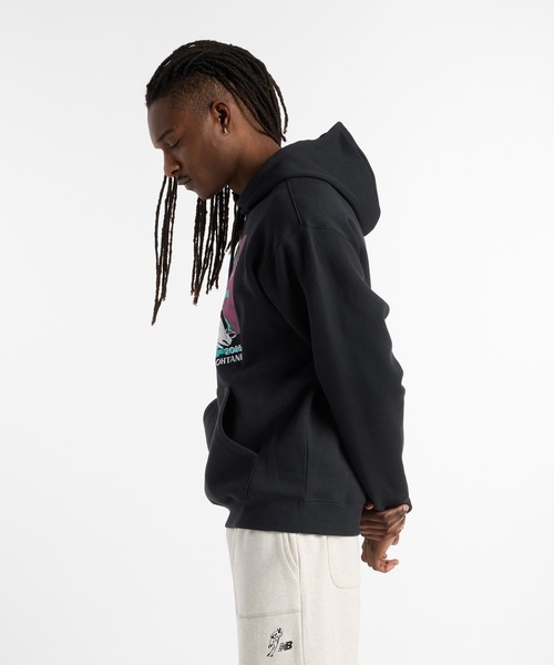 NEW BALANCE(ニューバランス)の「大谷翔平 グラフィックフーディ”Two Swords”(パーカー・メンズ・ブラック/グレー・SMALL/MEDIUM/LARGE/X-LARGE/XX-LARGE)」の3枚目の写真