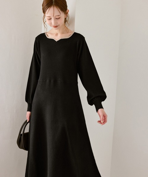 □ 46988★年 セルフポートレイト ニットミニワンピース ハートボタン □ 46988☆年 セルフポートレイト ニットミニワンピース ハートボタン