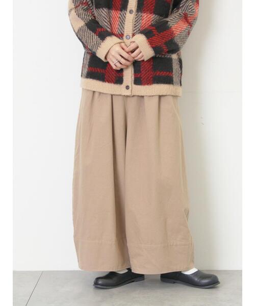 セール】[帯電防止裏地]裾切替バルーンパンツ《M/Lサイズ》（その他