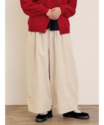 Samansa Mos2 | [帯電防止裏地]裾切替バルーンパンツ《M/Lサイズ》(その他パンツ)