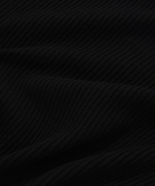 COVERNAT(カバーナット)の「ラムズウール ハーフジップ ニット ブラック(ニット/セーター・レディース・その他・LARGE/SMALL/X-LARGE)」の7枚目の写真