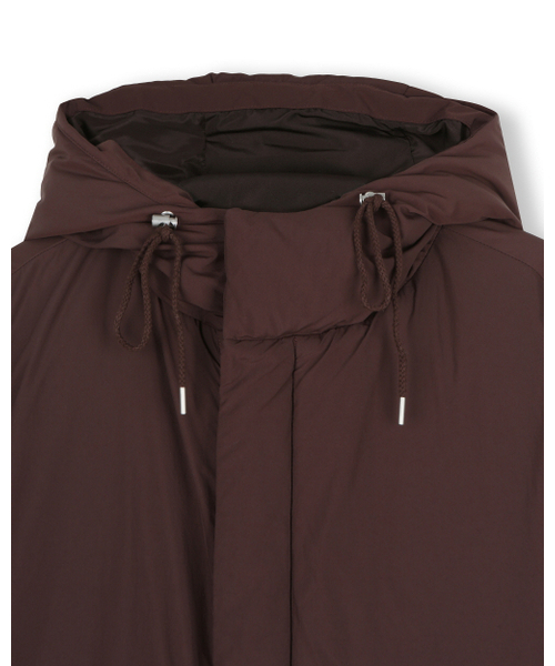 BESLOW(ビースロー)の「OVERSIZED M65 HOOD SHORT DOWN PARKA BROWN(ダウンジャケット/コート・メンズ・その他・LARGE/MEDIUM/SMALL/X-LARGE)」の2枚目の写真