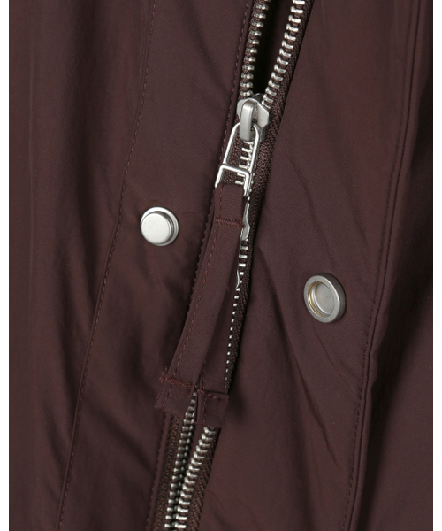 BESLOW(ビースロー)の「OVERSIZED M65 HOOD SHORT DOWN PARKA BROWN(ダウンジャケット/コート・メンズ・その他・LARGE/MEDIUM/SMALL/X-LARGE)」の8枚目の写真