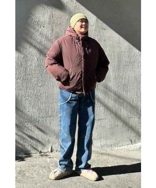 BESLOW(ビースロー)の「OVERSIZED M65 HOOD SHORT DOWN PARKA BROWN(ダウンジャケット/コート・メンズ・その他・LARGE/MEDIUM/SMALL/X-LARGE)」の15枚目の写真